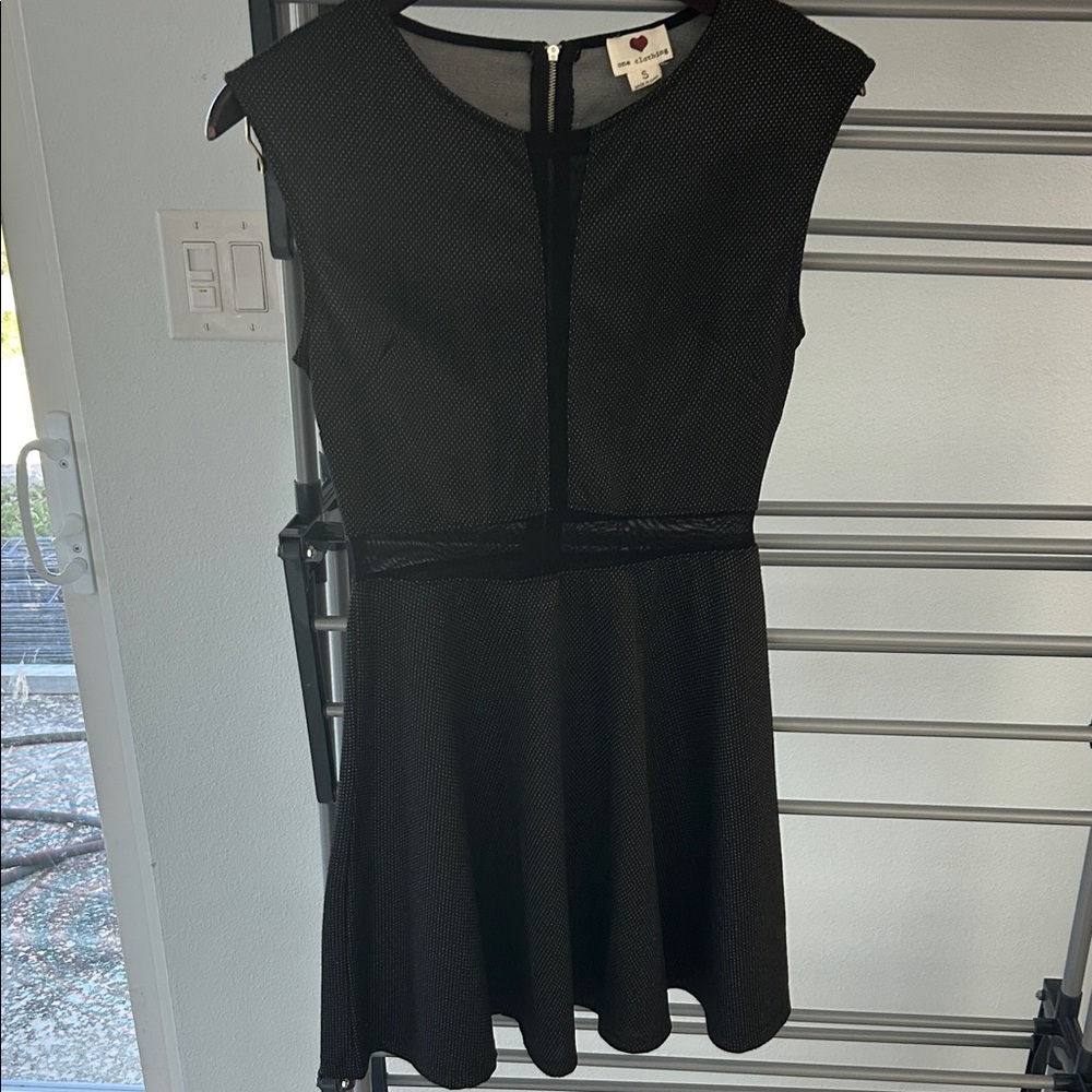 One Clothing Black Sleeveless Mini Dress